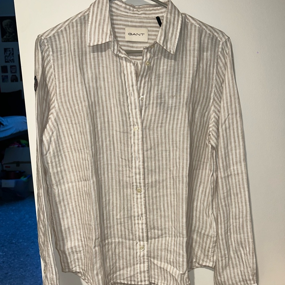 GANT Linen Striped Shirt